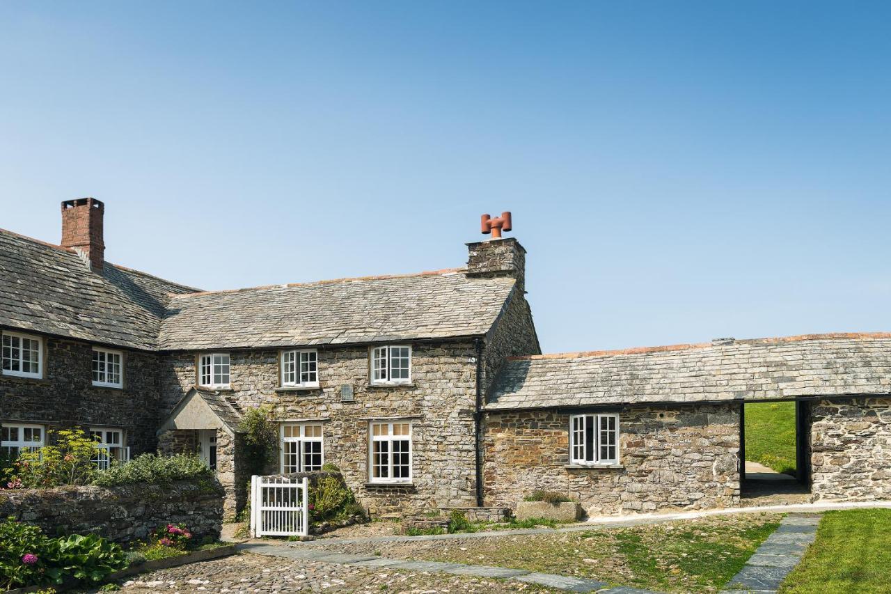 Trevigue Farm Pensionat Crackington Haven Exteriör bild