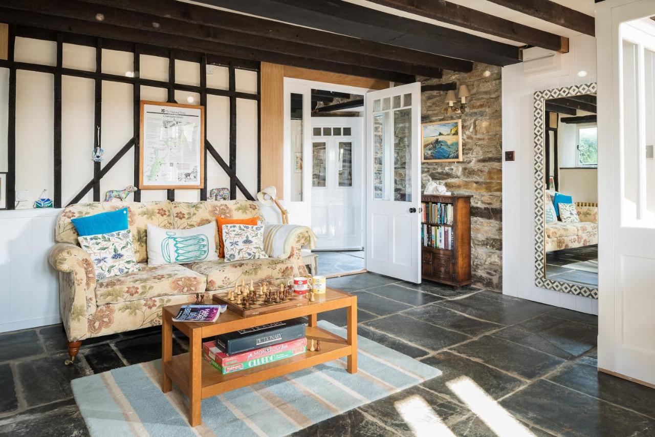 Trevigue Farm Pensionat Crackington Haven Exteriör bild