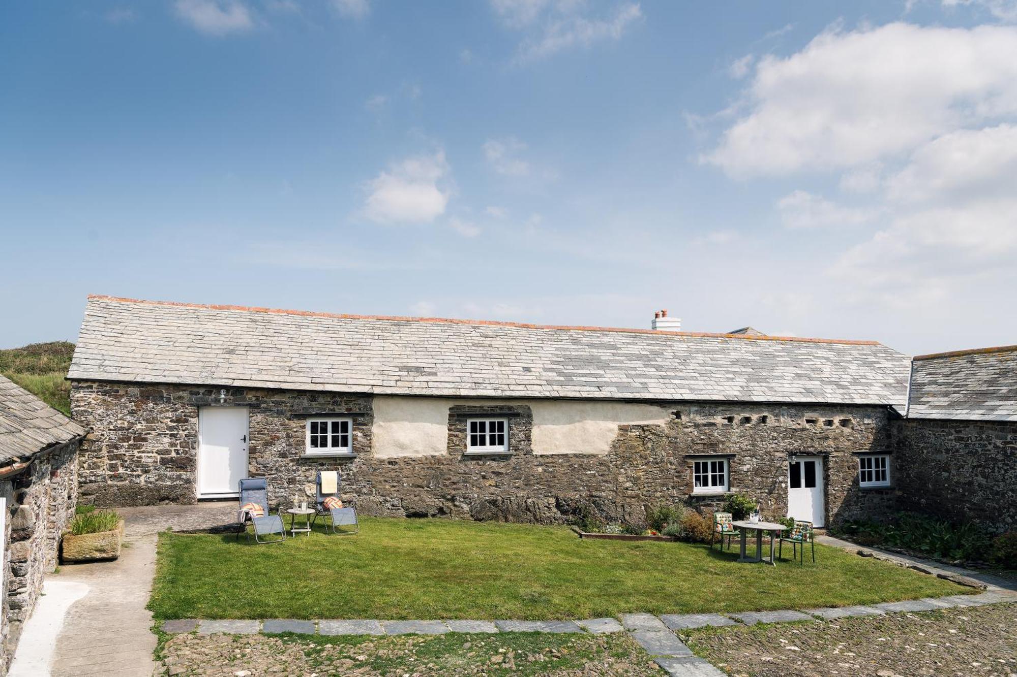 Trevigue Farm Pensionat Crackington Haven Exteriör bild