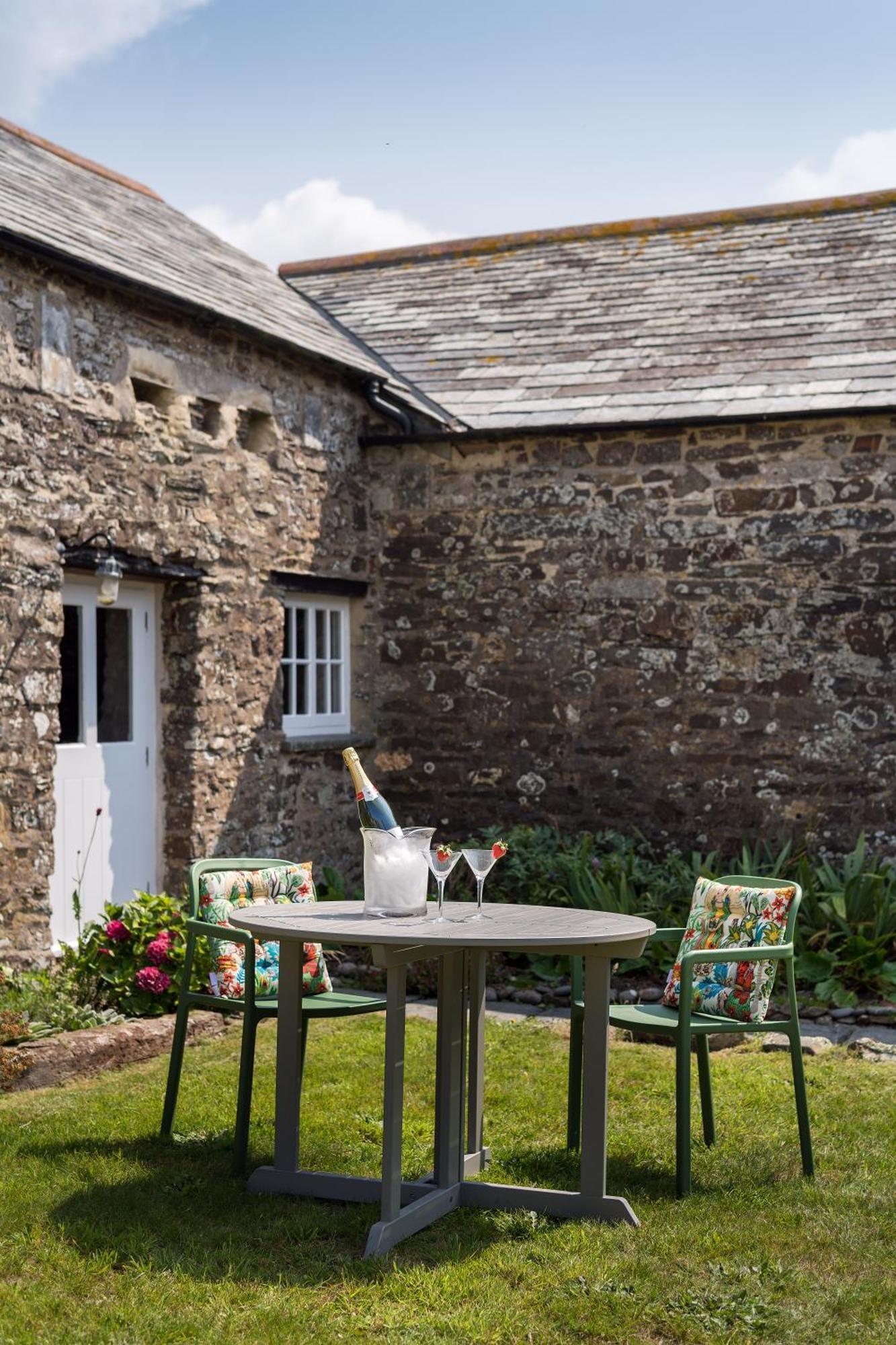 Trevigue Farm Pensionat Crackington Haven Exteriör bild