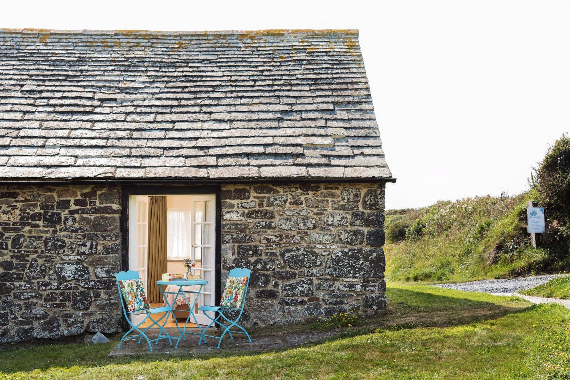 Trevigue Farm Pensionat Crackington Haven Exteriör bild